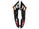 Carena Moto Honda CBR600 F3 1995-1996 - Arancia Nero Lucido