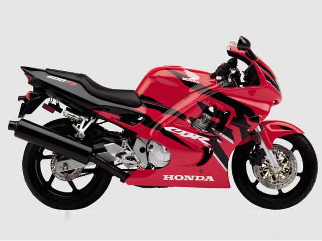 Carena Moto Honda CBR600 F3 1997-1998 - Rosso Nero Lucido