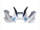 Carena Moto Honda CBR600 F3 1997-1998 - Bianco Blu Nero Lucido