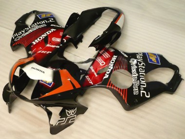 Carena Moto Honda CBR600 F4 1999-2000 - Nero Lucido Rosso Bianco PlayStation 2 Fabbrica