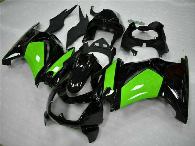 Carena Moto Kawasaki EX250 2008-2012 - Nero Lucido Verde