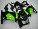 Carena Moto Kawasaki EX250 2008-2012 - Nero Lucido Verde