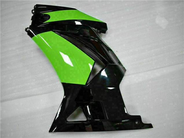 Carena Moto Kawasaki EX250 2008-2012 - Nero Lucido Verde