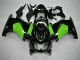Carena Moto Kawasaki EX250 2008-2012 - Nero Lucido Verde