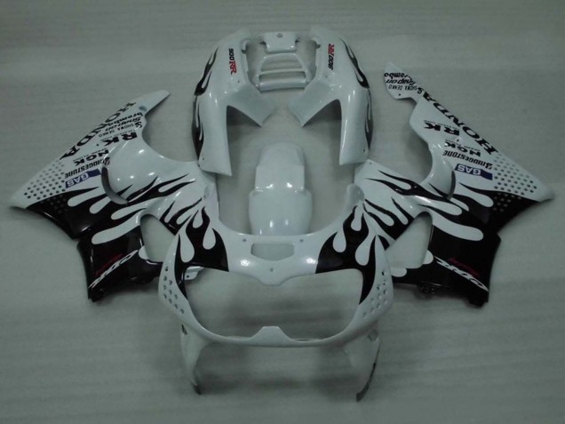 Carena Moto Honda CBR900RR 893 1994-1995 - Bianco Nero Lucido Fiamma