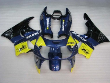 Carena Moto Honda CBR900RR 893 1994-1995 - Blu Giallo Nero Lucido Fabbrica