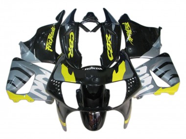 Carena Moto Honda CBR900RR 919 1998-1999 - Argento Giallo Nero Lucido Fireblade Fabbrica