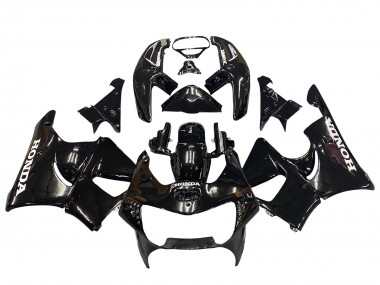 Carena Moto Honda CBR900RR 919 1998-1999 - Nero Lucido Bianco Decals Fabbrica