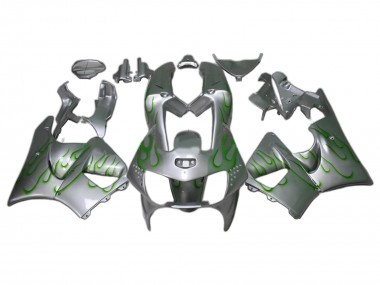 Carena Moto Honda CBR900RR 919 1998-1999 - Argento Verde Fiamma Fabbrica