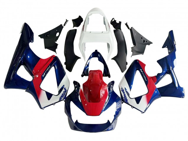 Carena Moto Honda CBR900RR 929 2000-2001 - Bianco Rosso Blu