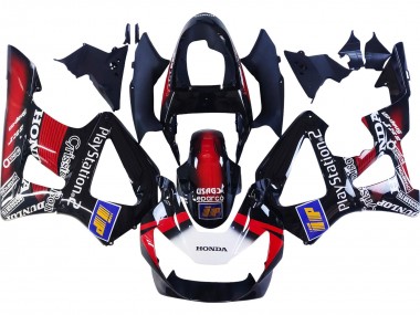 Carena Moto Honda CBR900RR 929 2000-2001 - Rosso Bianco Nero Lucido PlayStation 2 Fabbrica