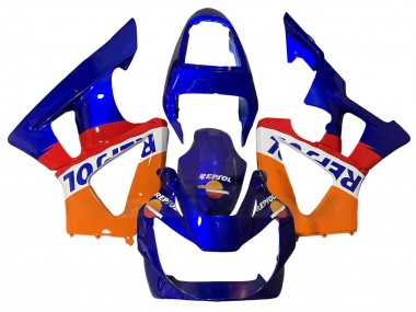 Carena Moto Honda CBR900RR 929 2000-2001 - Arancia Bianco Rosso Blu Repsol Fabbrica