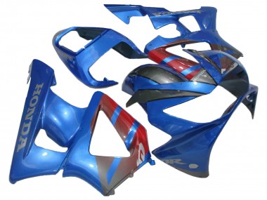 Carena Moto Honda CBR900RR 929 2000-2001 - Blu Rosso Nero Lucido Fabbrica