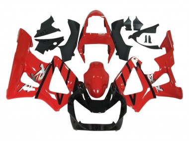 Carena Moto Honda CBR900RR 929 2000-2001 - Rosso Nero Lucido Fabbrica