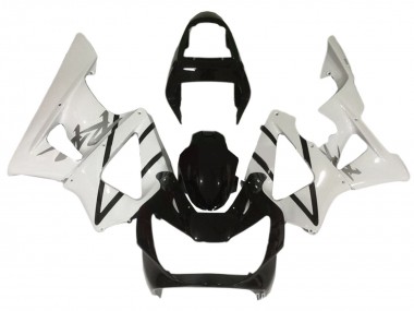 Carena Moto Honda CBR900RR 929 2000-2001 - Bianco Nero Lucido Fabbrica