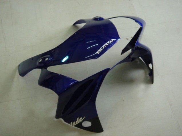Kit Carena Moto Honda CBR900RR 954 2002-2003 - Blu Nero Lucido
