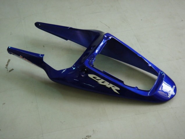 Carene Moto Honda CBR900RR 954 2002-2003 - Blu Giallo Nero Lucido Telefonica MoviStar Castrol