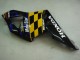 Carene Moto Honda CBR900RR 954 2002-2003 - Blu Giallo Nero Lucido Telefonica MoviStar Castrol
