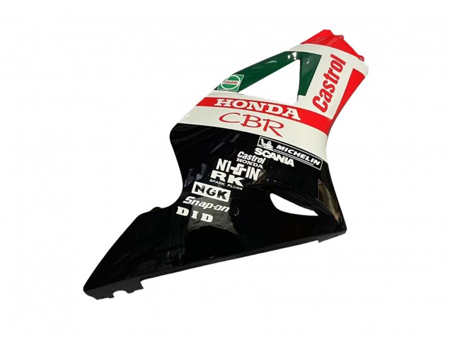 Carena Moto Honda CBR900RR 954 2002-2003 - Bianco Rosso Verde Nero Lucido Castrol