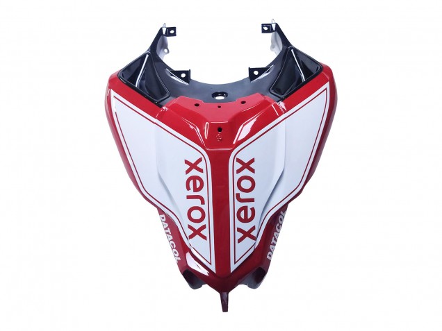 Carena Moto Ducati 848/1098/1198 2007-2014 - Bianco Rosso Nero Lucido Valsir Xerox