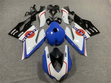 Carena Moto Ducati Panigale 899/1199 2011-2014 - Bianco Blu Nero Lucido Martini Fabbrica