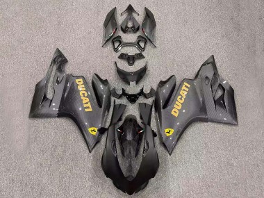 Carena Moto Ducati Panigale 899/1199 2011-2014 - Nero Fibra di Carbonio Stile Fabbrica
