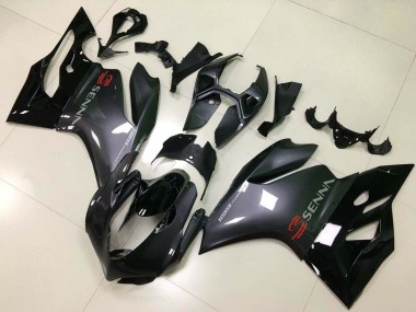 Carena Moto Ducati Panigale 1199 2011-2014 - Nero Lucido Fabbrica