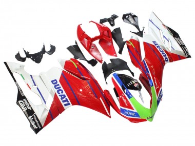 Carena Moto Ducati Panigale 899/1199 2011-2014 - Bianco Rosso Verde Blu Nero Lucido Flex-Box Fabbrica