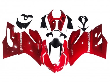 Carena Moto Ducati 1199 2011-2014 - Rosso Fabbrica