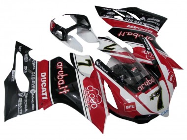 Carena Moto Ducati Panigale 899/1199 2011-2014 - Bianco Rosso Nero Lucido Aruba.it 7 Fabbrica