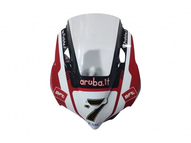 Carena Moto Ducati Panigale 899/1199 2011-2014 - Bianco Rosso Nero Lucido Aruba.it 7
