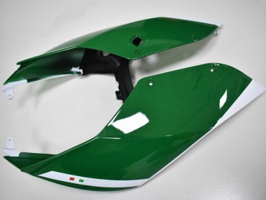 Carena Moto Ducati Panigale 899 2011-2014 - Bianco Rosso Verde Scuro Fabbrica