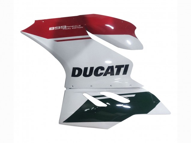 Carena Moto Ducati Panigale 899 2011-2014 - Bianco Rosso Nero Lucido