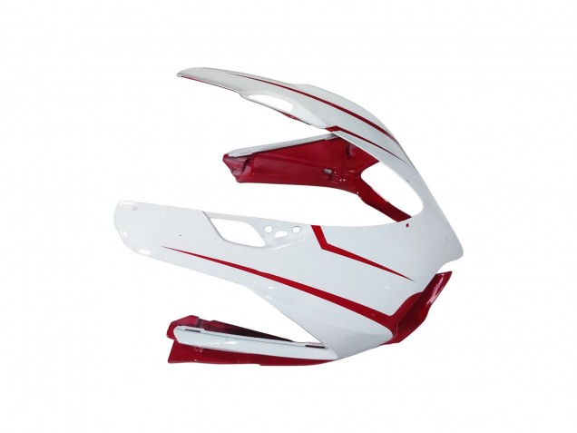 Carena Moto Ducati 1199 2011-2014 - Bianco Rosso Nero Lucido
