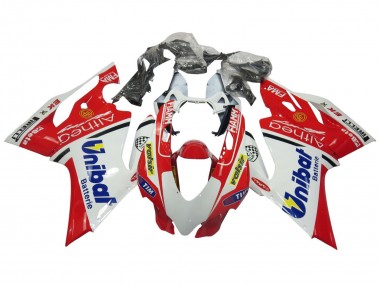 Carena Moto Ducati Panigale 899/1199 2011-2014 - Bianco Rosso Blu Valsir Fiamm Fabbrica