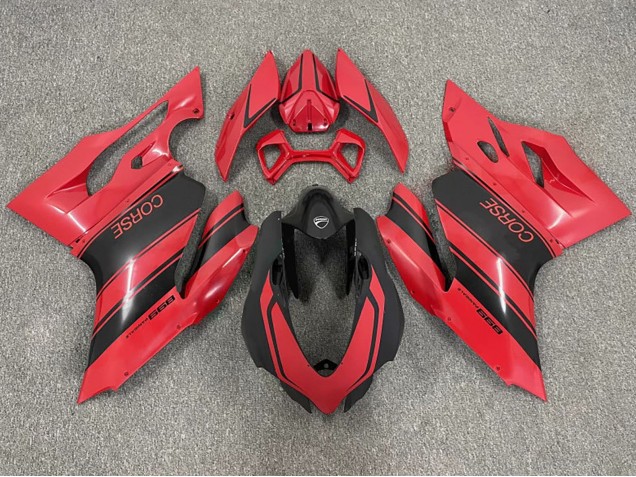 Carena Moto Ducati 999 2003-2004 - Rosso Nero Lucido Corse
