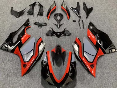 Carena Moto Ducati 959 2015-2020 - Argento Rosso Nero Lucido Fabbrica