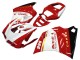 Carena Moto Ducati 996 1993-2005 - Bianco Rosso Oro Nero Lucido Corse Performance