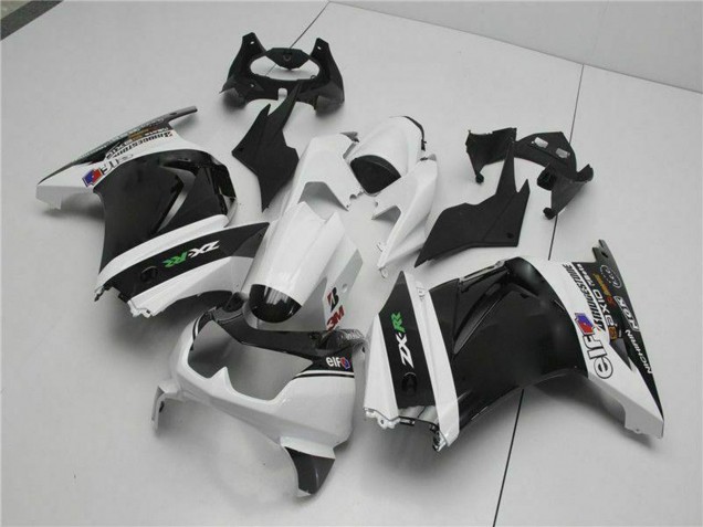 Carena Moto Kawasaki EX250 2008-2012 - Bianco Nero Verde