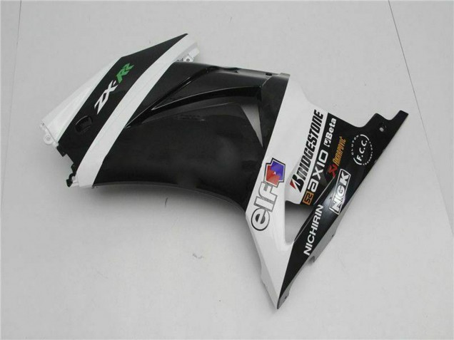Carena Moto Kawasaki EX250 2008-2012 - Bianco Nero Verde