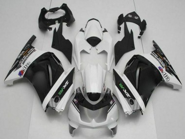 Carena Moto Kawasaki EX250 2008-2012 - Bianco Nero Verde Fabbrica