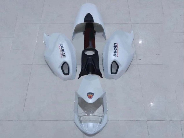 Carena Moto Ducati Monster 696 796 1100 1100S 2008-2012 - Bianco
