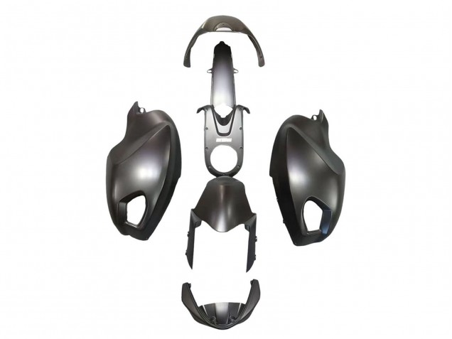 Carena Moto Ducati Monster 696 796 1100 1100S 2008-2012 - Nero Opaco