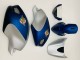 Carena Moto Ducati Monster 696 796 1100 1100S 2008-2012 - Blu Scuro Argento