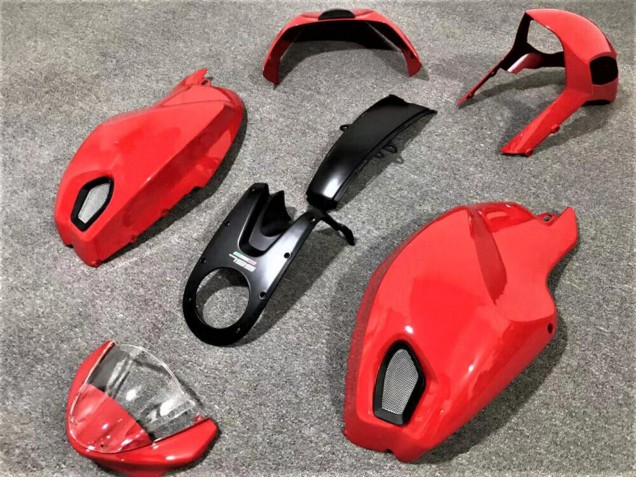 Carena Moto Ducati Monster 696 796 1100 1100S 2008-2012 - Rosso