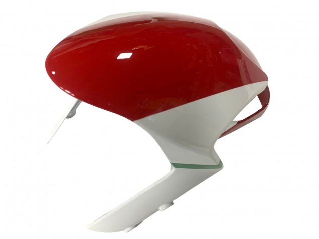 Carena Moto Ducati Monster 696 796 1100 1100S 2008-2012 - Bianco Rosso Verde