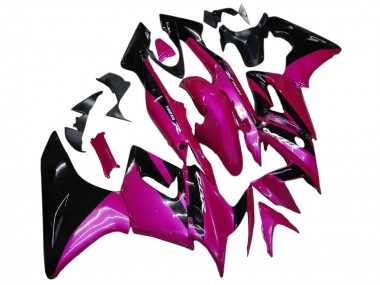 Carena Moto Honda CBR125R 2002-2006 - Rosa Nero Lucido Fabbrica