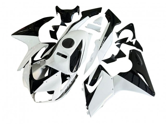 Carena Moto Honda CBR125R 2002-2006 - Bianco Nero Lucido
