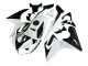 Carena Moto Honda CBR125R 2002-2006 - Bianco Nero Lucido