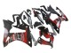 Carena Moto Honda CBR500R 2013-2015 - Rosso Argento Nero Lucido